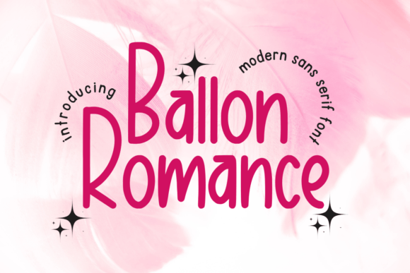 Ballon Romance: The Handwritten Font That Brings Joy to Every Project