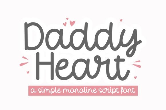 Daddy Heart Typeface: A Detailed Evaluation for Your Design Projects