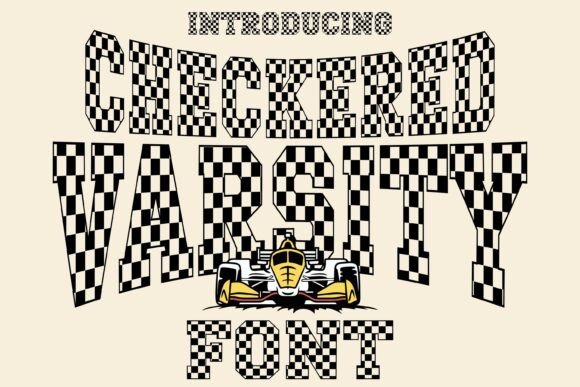 Evaluating the Checkered Varsity Font for Your Design Projects