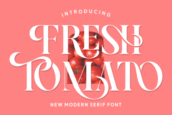 Fresh Tomato Font: Vibrant Type for Creative Projects