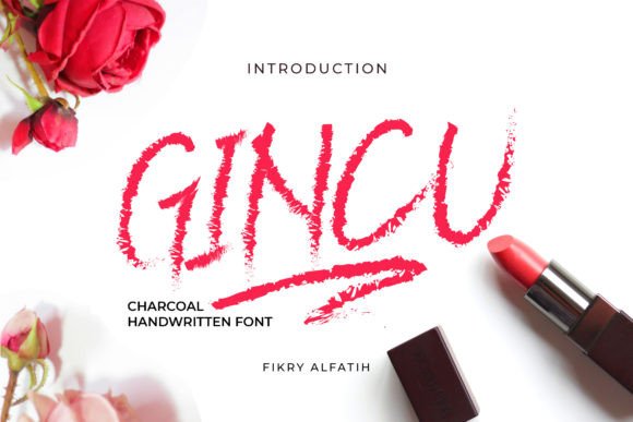 Gincu: A Charcoal Font for Bold, High-Impact Design