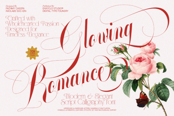Glowing Romance: Unlocking the Splendor of Modern Script Calligraphy