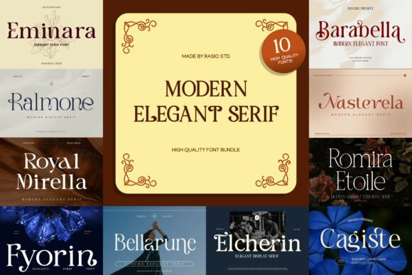 Modern Elegant Serif: Mastering Timeless Typography for Contemporary Design