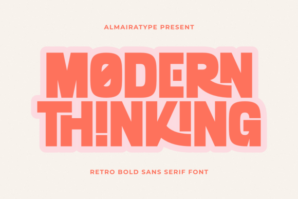 Modern Thinking: The Retro Sans Serif Font Bridging Vintage Charm and Modern Design