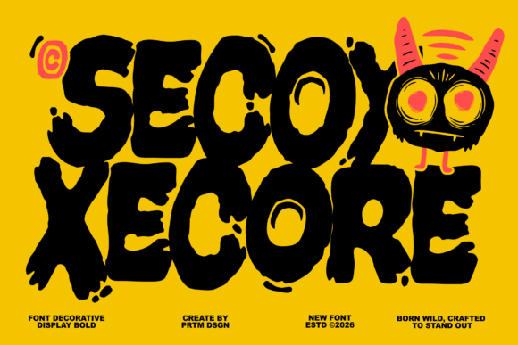 Secoy Xecore: An Evaluation of the Bold, Decorative Typeface