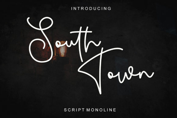 South Town Font: The Ultimate Guide to This Flowing Handwritten Typeface