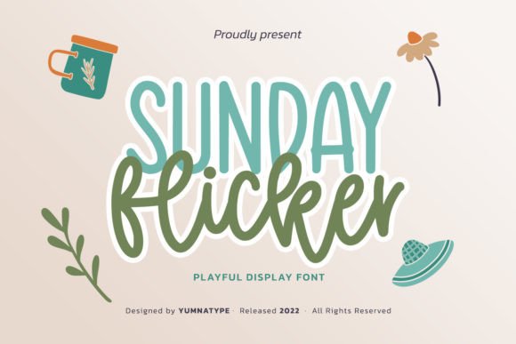 Sunday Flicker: Brighten Your Designs with Whimsical Charm