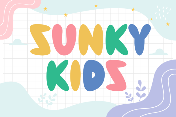 Sunky Kids: A Playful Font for Creative Projects