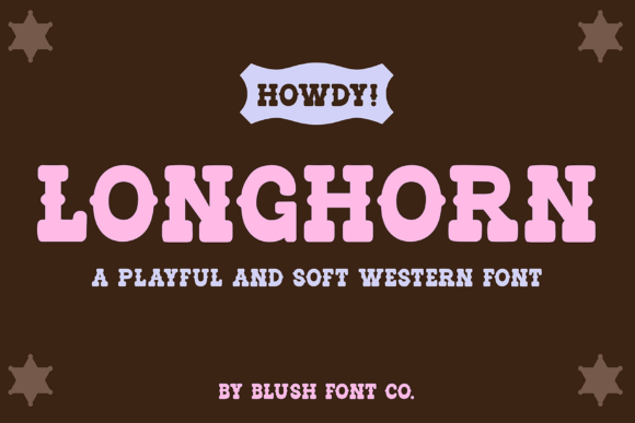 The Longhorn Western Font: Unleashing Vintage Cowboy Charm in Modern Design