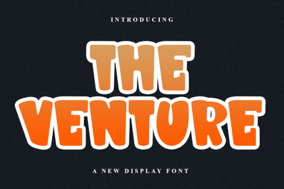 The Venture: A Festive Typeface for Holiday Cheer