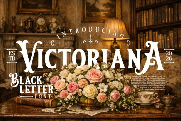 Victoriana Font: A Journey into Typographic Grandeur