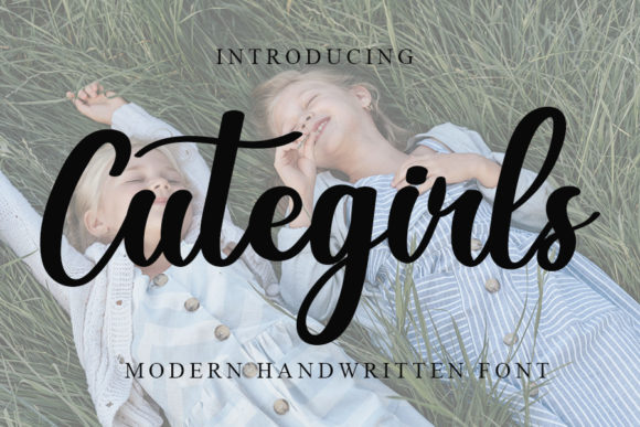 Why Cute Girls Font Adds a Handcrafted Touch to Your Creative Projects