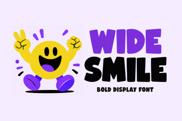 Wide Smile: The Anatomy of a Typeface That Radiates Joy